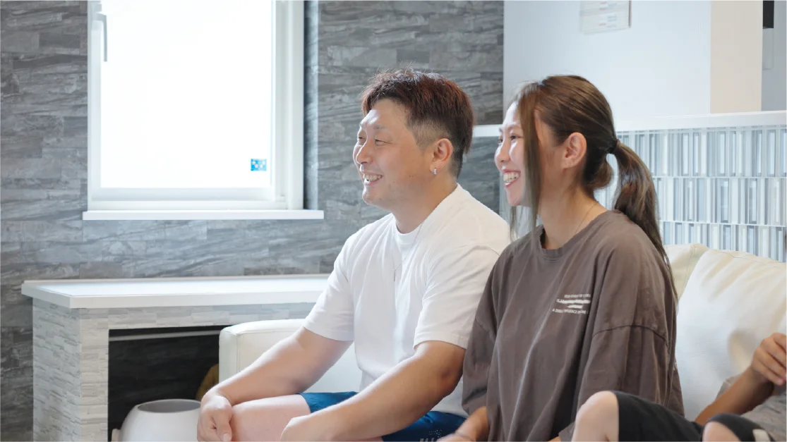 安心して任せられた家づくり。