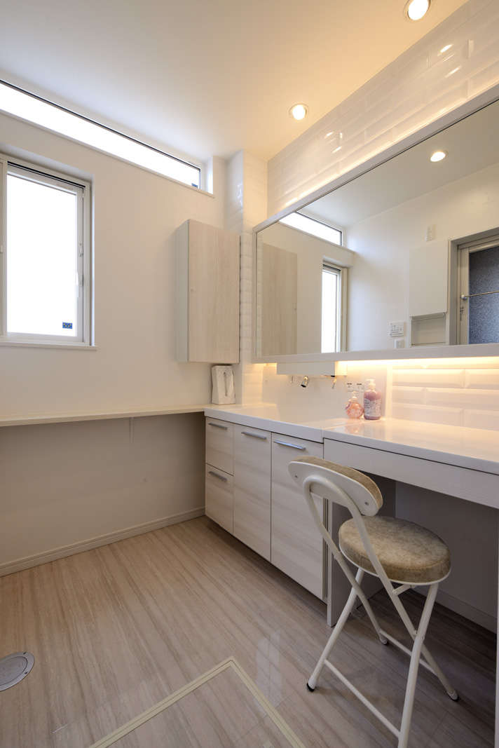 場所別 施工事例 洗面室 スタッフブログ 青森 岩手 秋田の注文住宅 新築住宅 土地ならハシモトホーム