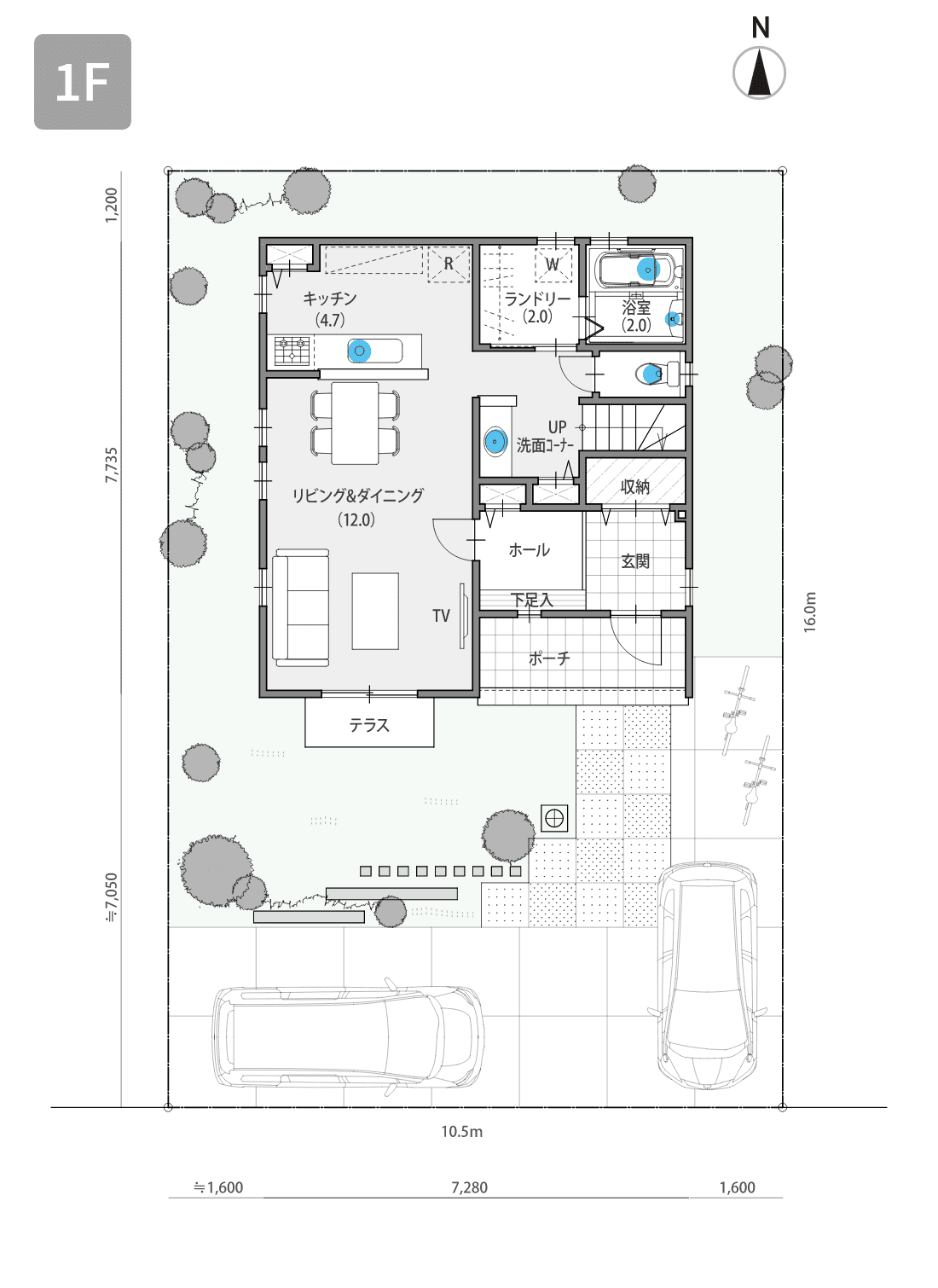 間取り図1F